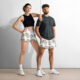 Sportliche Unisex Shorts mit Allover-Druck – Bild 7