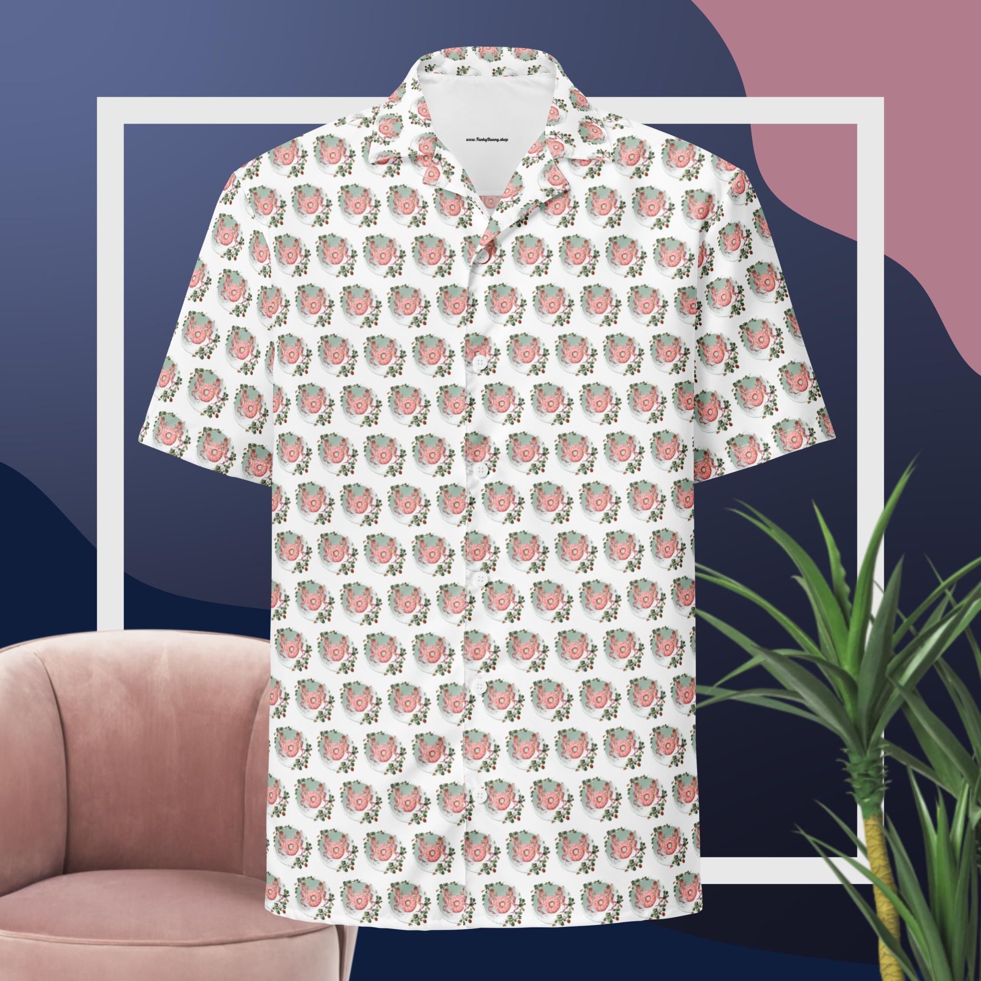 Unisex Hemd mit Knöpfen