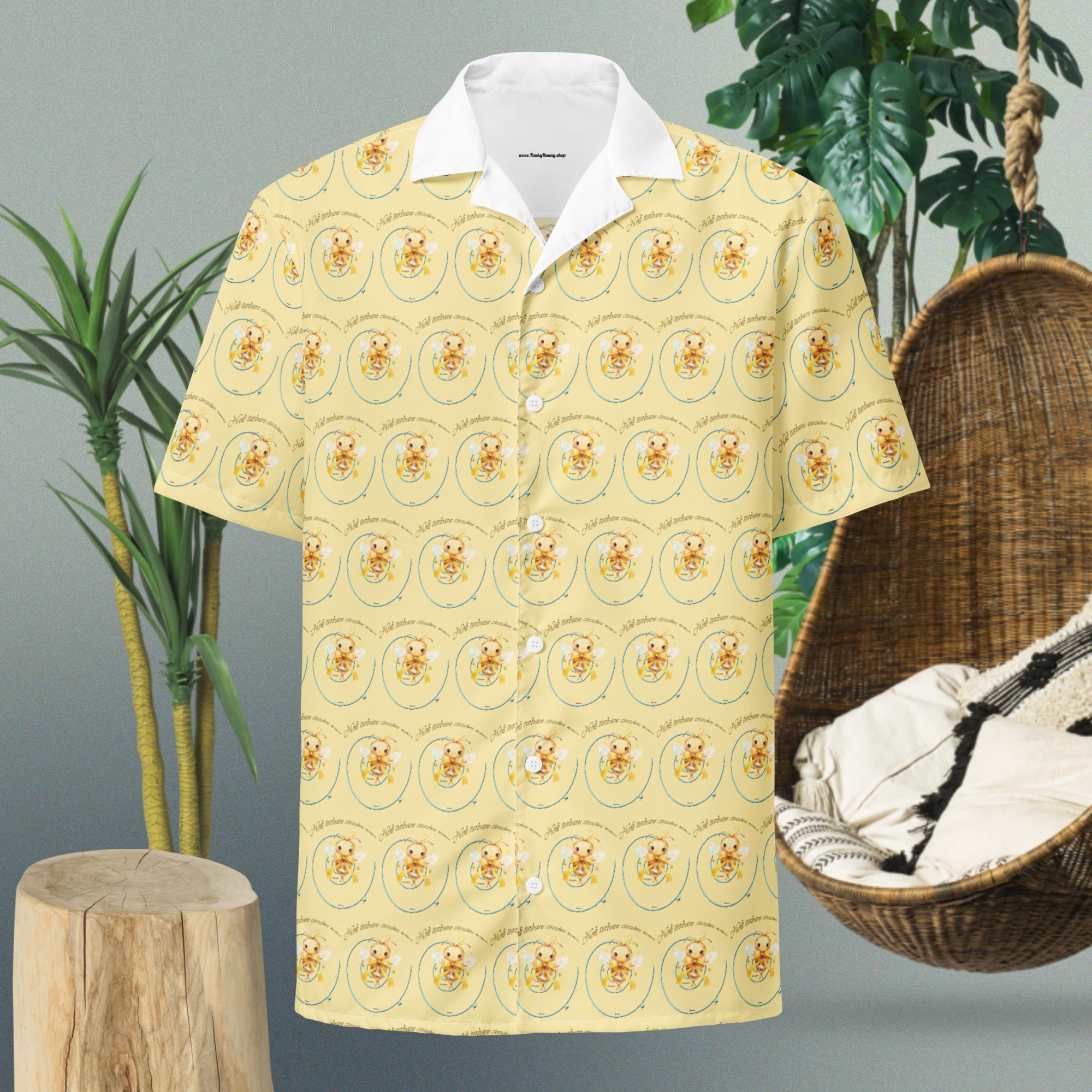 Unisex Hemd mit Knöpfen