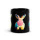 Schwarze glänzende Tasse – Bild 3