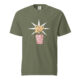 Schweres textilgefärbtes Unisex-T-Shirt – Bild 8