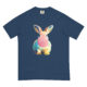 Schweres textilgefärbtes Unisex-T-Shirt – Bild 7