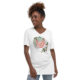 Kurzärmeliges Unisex-T-Shirt mit V-Ausschnitt – Bild 11