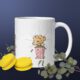 Weiße, glänzende Tasse – Bild 2