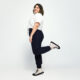 High-Top Leinenschuhe für Damen